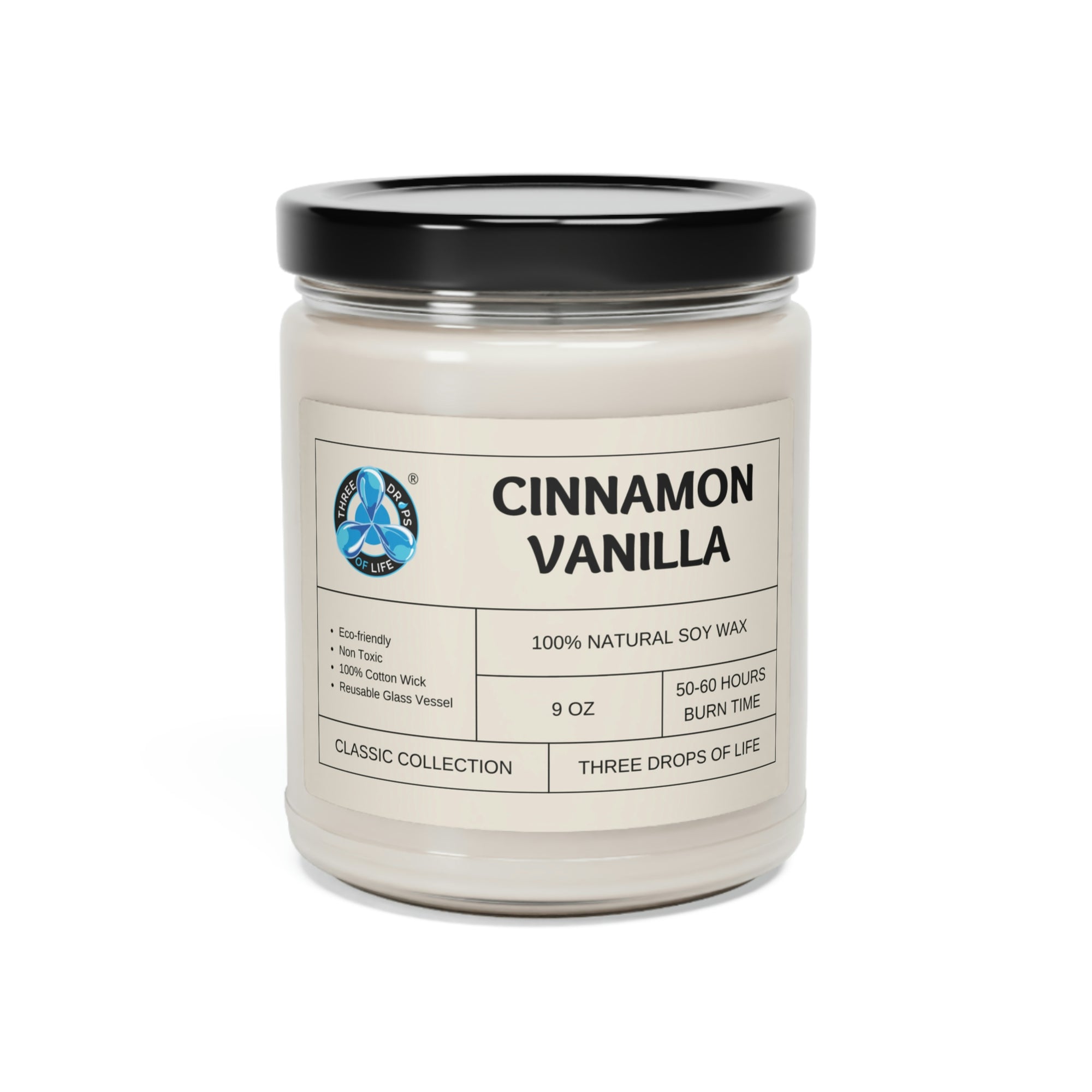 Cinnamon Vanilla Soy Candle