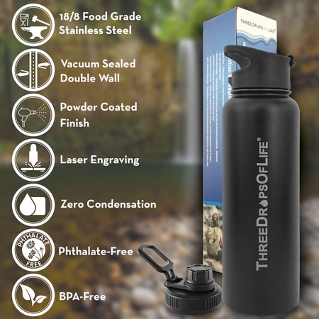 40oz Stainless Steel Bottle