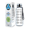 50 oz Clear Sports Water Bottle - High Capacity Hydration